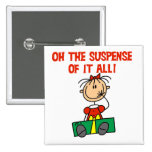 Camisetas y regalos del suspenso del navidad pins