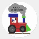 Camisetas y regalos del tren de Choo Choo Etiquetas Redondas