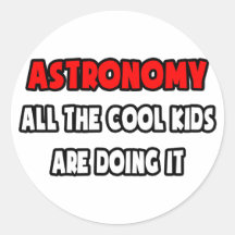 Camisetas y regalos divertidos del astrónomo pegatinas  