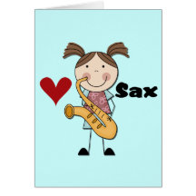 Camisetas y regalos femeninos del jugador de saxof felicitaciones