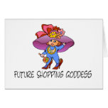 Camisetas y regalos futuros de la diosa de las com tarjetas