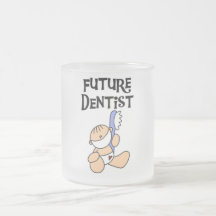 Camisetas y regalos futuros del dentista del bebé tazas