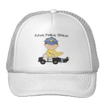 Camisetas y regalos futuros del oficial de policía gorro