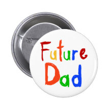Camisetas y regalos futuros del papá del texto del pin