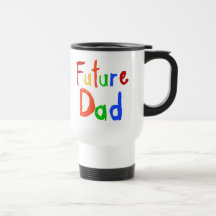 Camisetas y regalos futuros del papá del texto del tazas de café