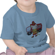 Camisetas y regalos masculinos del bombero