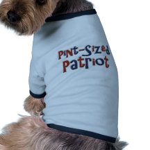 Camisetas y regalos patrióticos de los niños camiseta de perro