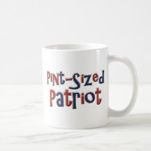 Camisetas y regalos patrióticos de los niños taza de café