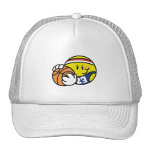 Camisetas y regalos sonrientes del baloncesto gorra
