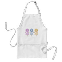 Camisetas y regalos sonrientes del florista de la  delantal