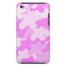 Camo rosado iPod Case-Mate cobertura