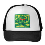 Camo sueco en verde gorros bordados