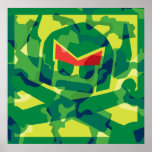 Camo sueco en verde impresiones