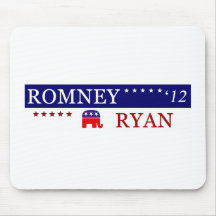 Campaña 2012 de Romney Ryan Tapete De Ratones
