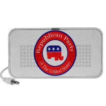 Campaña republicana laptop altavoz