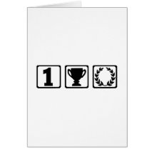 Campeón de la taza felicitacion 