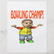 Campeón de los bolos tarjeton