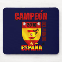 Campeón Del Mundo España Alfombrillas De Ratones