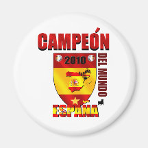 Campeón Del Mundo España Imán