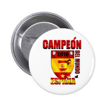 Campeón Del Mundo España Pins