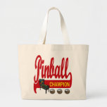 Campeón del pinball bolsas de mano