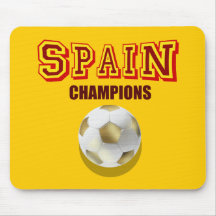 Campeones 2010 del mundo de España Alfombrilla De Ratones