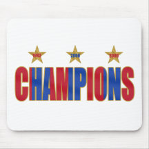 Campeones de Barcelona de Europa Futbol 2009 Tapete De Raton