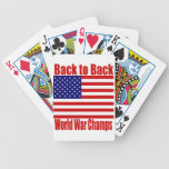 Campeones de la guerra mundial, bandera americana