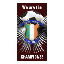 Campeones del fútbol de Irlanda Tarjetas Personales