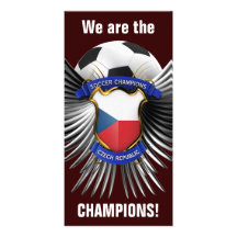 Campeones del fútbol de la República Checa Tarjetas Personales