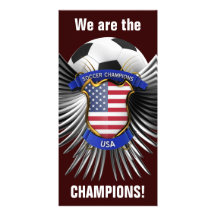 Campeones del fútbol de los E.E.U.U. Tarjetas Personales