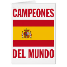 CAMPEONES DEL MUNDO TARJETAS
