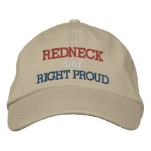 Campesino sureño orgulloso adecuado gorra de béisbol bordada