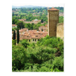 Campo al sur de Florencia, Italia Tarjetas Postales