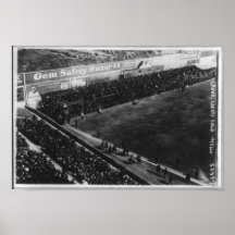 Campo de Ebbets - muchedumbre en la serie 1920 de  Poster