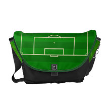 Campo de fútbol bolsas de mensajería