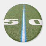 Campo de fútbol cincuenta imán de nevera
