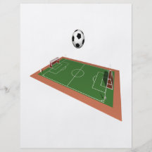 Campo de fútbol tarjetón