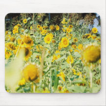 "CAMPO DE GIRASOLES " TAPETE DE RATÓN