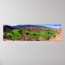Campo de golf de Moab - Utah Posters