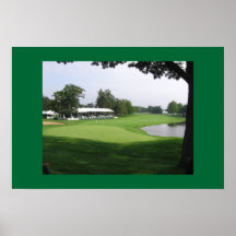 campo de golf posters