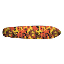 Camuflaje anaranjado 7 1/8" monopatín