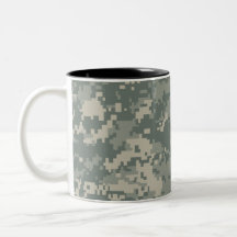 Camuflaje del ACU del ejército Tazas