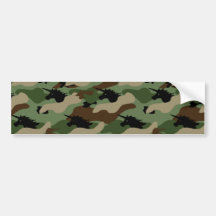 Camuflaje del unicornio etiqueta de parachoque