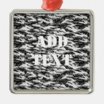 Camuflaje urbano de Tigerstripe - negro y gris Ornamento Para Reyes Magos
