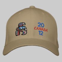 CANADÁ 2012 gorras bordados