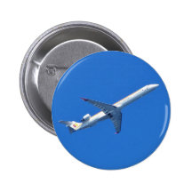 Canadair CL-600 en vuelo Pin