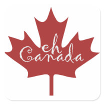 Canadiense Eh pegatinas