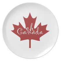 Canadiense Eh platos