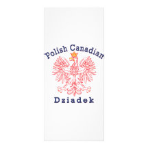 Canadiense polaco Eagle Dziadek Lona Publicitaria
